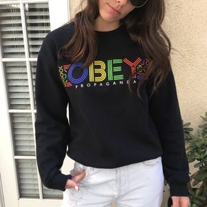 OBEY CREWNECK SWEATER